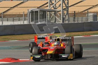 © Octane Photographic Ltd. GP2 Winter testing Barcelona Day 1, Tuesday 6th March 2012. Racing Engineering, Nathanael Berthon. Digital Ref : 0235lw7d7628