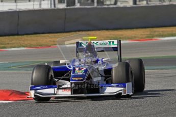 © Octane Photographic Ltd. GP2 Winter testing Barcelona Day 1, Tuesday 6th March 2012. Trident Racing, Julian Leal. Digital Ref : 0235lw7d7660