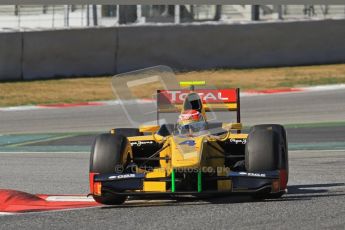 © Octane Photographic Ltd. GP2 Winter testing Barcelona Day 1, Tuesday 6th March 2012. DAMS, Felipe Nasr. Digital Ref : 0235lw7d7697