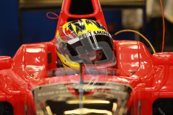 © Octane Photographic Ltd. GP2 Winter testing Barcelona Day 2, Wednesday 7th March 2012. Marussia Carlin, Rio Haryanto. Digital Ref : 0236cb1d4168