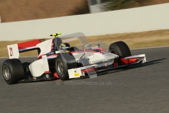 © Octane Photographic Ltd. GP2 Winter testing Barcelona Day 2, Wednesday 7th March 2012. Rapax, Tom Dillman. Digital Ref : 0236cb1d4193