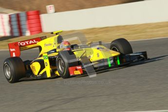 © Octane Photographic Ltd. GP2 Winter testing Barcelona Day 2, Wednesday 7th March 2012. DAMS, Felipe Nasr. Digital Ref : 0236cb1d4232