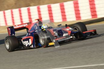 © Octane Photographic Ltd. GP2 Winter testing Barcelona Day 2, Wednesday 7th March 2012. iSport International, Marcus Ericsson. Digital Ref : 0236cb1d4342