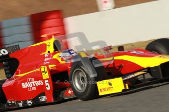 © Octane Photographic Ltd. GP2 Winter testing Barcelona Day 2, Wednesday 7th March 2012. Racing Engineering, Fabio Leimer. Digital Ref : 0236cb1d4369