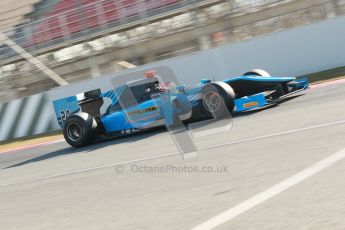 © Octane Photographic Ltd. GP2 Winter testing Barcelona Day 2, Wednesday 7th March 2012. Ocean Racing Technology, Jon Lancaster. Digital Ref : 0236cb1d4430