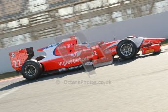 © Octane Photographic Ltd. GP2 Winter testing Barcelona Day 2, Wednesday 7th March 2012. Arden International, Simon Trummer. Digital Ref : 0236cb1d4443