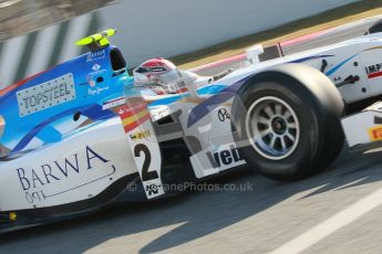 © Octane Photographic Ltd. GP2 Winter testing Barcelona Day 2, Wednesday 7th March 2012. Barwa Addax Team, Josef Kral. Digital ref: 0236cb1d4458