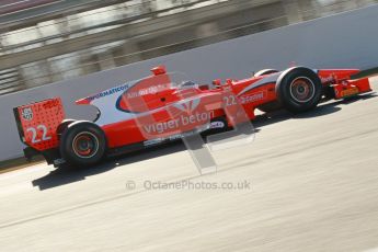 © Octane Photographic Ltd. GP2 Winter testing Barcelona Day 2, Wednesday 7th March 2012. Arden International, Simon Trummer. Digital Ref : 0236cb1d4534