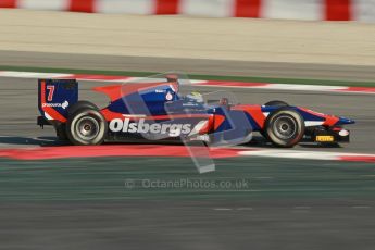 © Octane Photographic Ltd. GP2 Winter testing Barcelona Day 2, Wednesday 7th March 2012. iSport International, Marcus Ericsson. Digital Ref : 0236cb1d4677