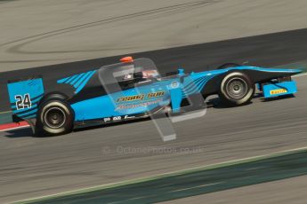 © Octane Photographic Ltd. GP2 Winter testing Barcelona Day 2, Wednesday 7th March 2012. Ocean Racing Technology, Jon Lancaster. Digital Ref : 0236cb1d4688