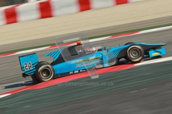 © Octane Photographic Ltd. GP2 Winter testing Barcelona Day 2, Wednesday 7th March 2012. Ocean Racing Technology, Jon Lancaster. Digital Ref : 0236cb1d4691