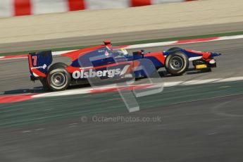 © Octane Photographic Ltd. GP2 Winter testing Barcelona Day 2, Wednesday 7th March 2012. iSport International, Marcus Ericsson. Digital Ref : 0236cb1d4732