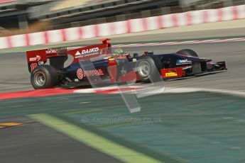 © Octane Photographic Ltd. GP2 Winter testing Barcelona Day 2, Wednesday 7th March 2012. Venezuela GP Lazarus, Fabrizio Crestani. Digital Ref : 0236cb1d4851