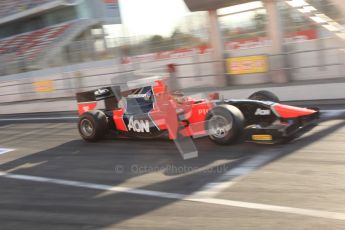 © Octane Photographic Ltd. GP2 Winter testing Barcelona Day 2, Wednesday 7th March 2012. Marussia Carlin, Max Chilton. Digital Ref : 0236cb7d1716