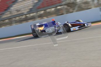 © Octane Photographic Ltd. GP2 Winter testing Barcelona Day 2, Wednesday 7th March 2012. Trident Racing, Stephane Richelmi. Digital Ref :