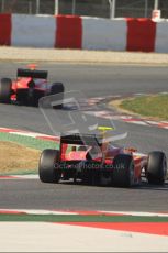 © Octane Photographic Ltd. GP2 Winter testing Barcelona Day 2, Wednesday 7th March 2012. Racing Engineering, Nathanael Berthon. Digital Ref : 0236cb7d1921