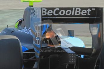 © Octane Photographic Ltd. GP2 Winter testing Barcelona Day 2, Wednesday 7th March 2012. Ocean Racing technology, Nigel Melker. Digital Ref : 0236cb7d2255