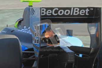 © Octane Photographic Ltd. GP2 Winter testing Barcelona Day 2, Wednesday 7th March 2012. Ocean Racing technology, Nigel Melker. Digital Ref : 0236cb7d2255