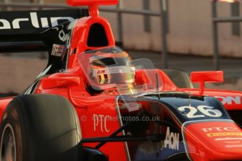 © Octane Photographic Ltd. GP2 Winter testing Barcelona Day 2, Wednesday 7th March 2012. Marussia Carlin, Max Chilton. Digital Ref : 0236lw7d8065