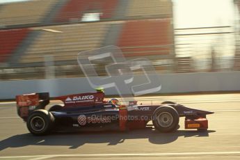 © Octane Photographic Ltd. GP2 Winter testing Barcelona Day 2, Wednesday 7th March 2012. Venezuela GP Lazarus, Giancarlo Senerelli. Digital Ref : 0236lw7d8262