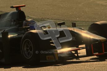 © Octane Photographic Ltd. GP2 Winter testing Barcelona Day 2, Wednesday 7th March 2012. Caterham Racing, Rodolfo Gonzales. Digital Ref : 0236lw7d8476