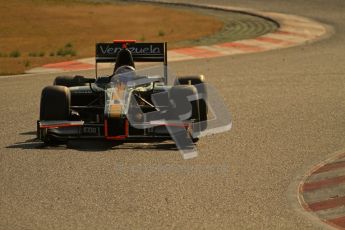 © Octane Photographic Ltd. GP2 Winter testing Barcelona Day 2, Wednesday 7th March 2012. Caterham Racing, Rodolfo Gonzales. Digital Ref : 0236lw7d8569