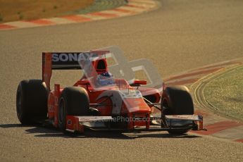 © Octane Photographic Ltd. GP2 Winter testing Barcelona Day 2, Wednesday 7th March 2012. Arden International, Simon Trummer. Digital Ref : 0236lw7d8619