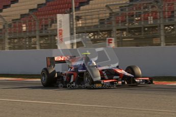 © Octane Photographic Ltd. GP2 Winter testing Barcelona Day 2, Wednesday 7th March 2012. iSport International, Jolyon Palmer. Digital Ref : 0236lw7d8675