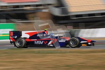 © Octane Photographic Ltd. GP2 Winter testing Barcelona Day 2, Wednesday 7th March 2012. iSport International, Jolyon Palmer. Digital Ref : 0236lw7d8755