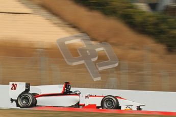 © Octane Photographic Ltd. GP2 Winter testing Barcelona Day 2, Wednesday 7th March 2012. Rapax, Ricardo Teixeira. Digital Ref : 0236lw7d8772