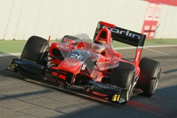 © Octane Photographic Ltd. GP2 Winter testing Barcelona Day 3, Thursday 8th March 2012. Marussia Carlin, Max Chilton. Digital Ref : 0237cb1d4933