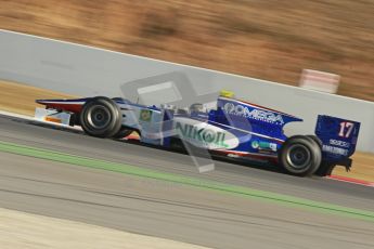 © Octane Photographic Ltd. GP2 Winter testing Barcelona Day 3, Thursday 8th March 2012. Trident Racing, Julian Leal. Digital Ref : 0237cb1d5213