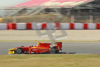 © Octane Photographic Ltd. GP2 Winter testing Barcelona Day 3, Thursday 8th March 2012. Racing Engineering, Fabio Leimer. Digital Ref : 0237cb1d5248