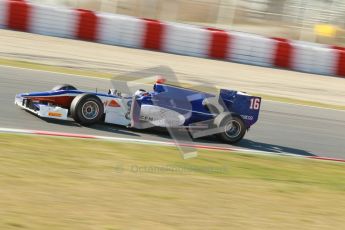 © Octane Photographic Ltd. GP2 Winter testing Barcelona Day 3, Thursday 8th March 2012. Trident Racing, Stephane Richelmi. Digital Ref : 0237cb1d5297