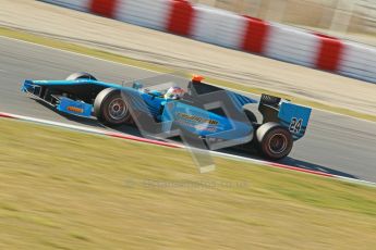 © Octane Photographic Ltd. GP2 Winter testing Barcelona Day 3, Thursday 8th March 2012. Ocean Racing Technology, Jon Lancaster. Digital Ref : 0237cb1d5301