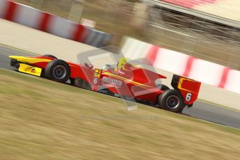 © Octane Photographic Ltd. GP2 Winter testing Barcelona Day 3, Thursday 8th March 2012. Racing Engineering, Nathanael Berthon. Digital Ref : 0237cb1d5366