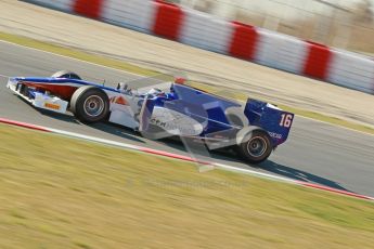 © Octane Photographic Ltd. GP2 Winter testing Barcelona Day 3, Thursday 8th March 2012. Trident Racing, Stephane Richelmi. Digital Ref : 0237cb1d5486