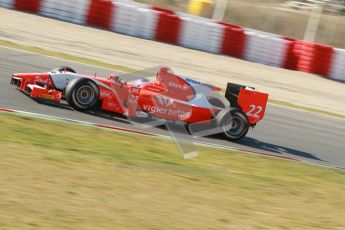 © Octane Photographic Ltd. GP2 Winter testing Barcelona Day 3, Thursday 8th March 2012. Arden International, Simon Trummer. Digital Ref : 0237cb1d5496