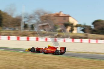 © Octane Photographic Ltd. GP2 Winter testing Barcelona Day 3, Thursday 8th March 2012. Racing Engineering, Nathanael Berthon. Digital Ref : 0237cb1d5540