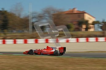 © Octane Photographic Ltd. GP2 Winter testing Barcelona Day 3, Thursday 8th March 2012. Arden International, Simon Trummer. Digital Ref : 0237cb1d5575