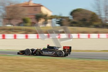 © Octane Photographic Ltd. GP2 Winter testing Barcelona Day 3, Thursday 8th March 2012. Lotus GP, James Calado, Racing Steps. Digital Ref : 0237cb1d5630