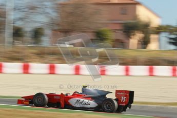 © Octane Photographic Ltd. GP2 Winter testing Barcelona Day 3, Thursday 8th March 2012. Scuderia Coloni, Fabio Onidi. Digital Ref : 0237cb1d5649