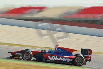 © Octane Photographic Ltd. GP2 Winter testing Barcelona Day 3, Thursday 8th March 2012. iSport International, Marcus Ericsson. Digital Ref : 0237cb1d5741