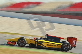 © Octane Photographic Ltd. GP2 Winter testing Barcelona Day 3, Thursday 8th March 2012. DAMS, Davide Valsecchi. Digital Ref : 0237cb1d5795