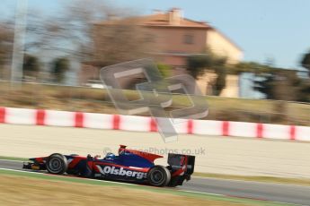 © Octane Photographic Ltd. GP2 Winter testing Barcelona Day 3, Thursday 8th March 2012. iSport International, Marcus Ericsson. Digital Ref : 0237cb1d5807