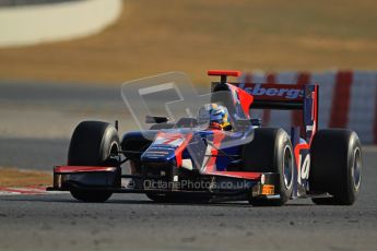 © Octane Photographic Ltd. GP2 Winter testing Barcelona Day 3, Thursday 8th March 2012. iSport International, Marcus Ericsson. Digital Ref : 0237cb7d2375