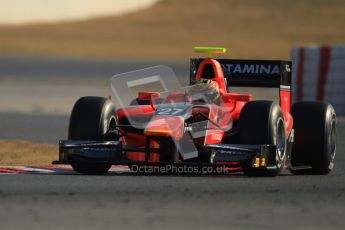 © Octane Photographic Ltd. GP2 Winter testing Barcelona Day 3, Thursday 8th March 2012. Marussia Carlin, Rio Haryanto. Digital Ref : 0237cb7d2398