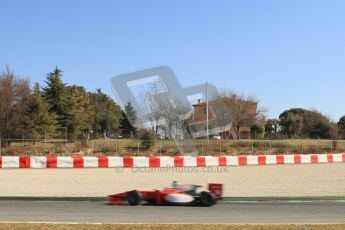 © Octane Photographic Ltd. GP2 Winter testing Barcelona Day 3, Thursday 8th March 2012. Scuderia Coloni, Stefano Coletti. Digital Ref : 0237lw7d0089