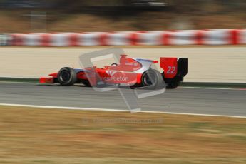 © Octane Photographic Ltd. GP2 Winter testing Barcelona Day 3, Thursday 8th March 2012. Arden International, Simon Trummer. Digital Ref : 0237lw7d0146