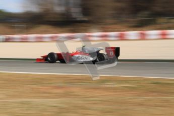 © Octane Photographic Ltd. GP2 Winter testing Barcelona Day 3, Thursday 8th March 2012. Scuderia Coloni, Fabio Onidi. Digital Ref : 0237lw7d0162